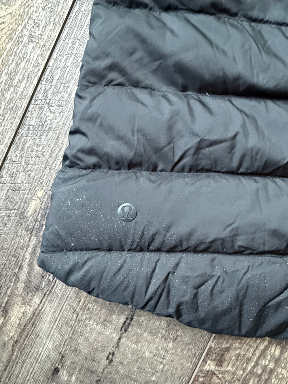 lululemon athletica Black Hooded Quilted Puffer Vest - Picture 2 of 4
